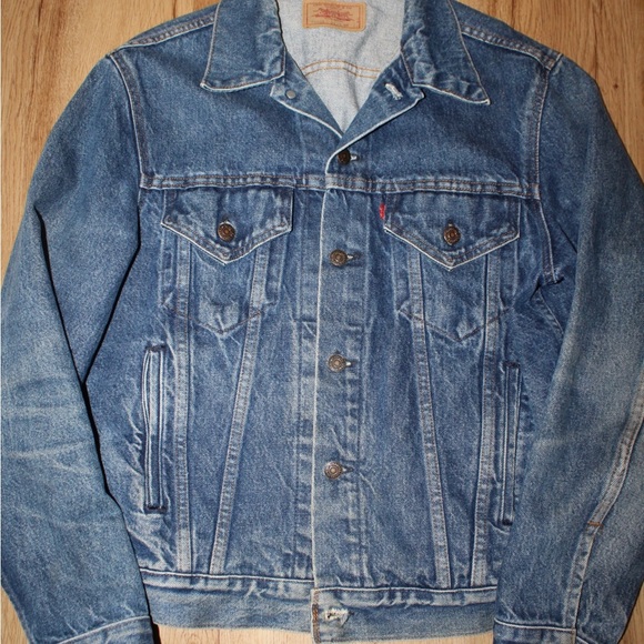 Levi's Other - vintage 80s levi's denim trucker jacket